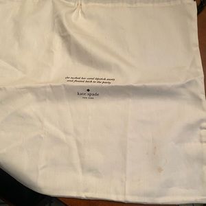 Kate Spade purse dust cover